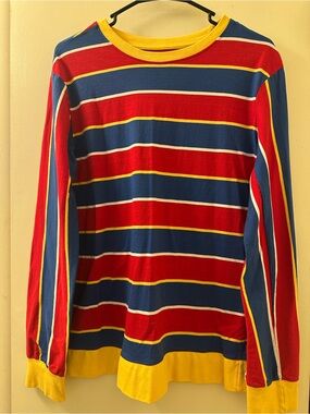 Sesame Street Long Sleeve Striped Shirt